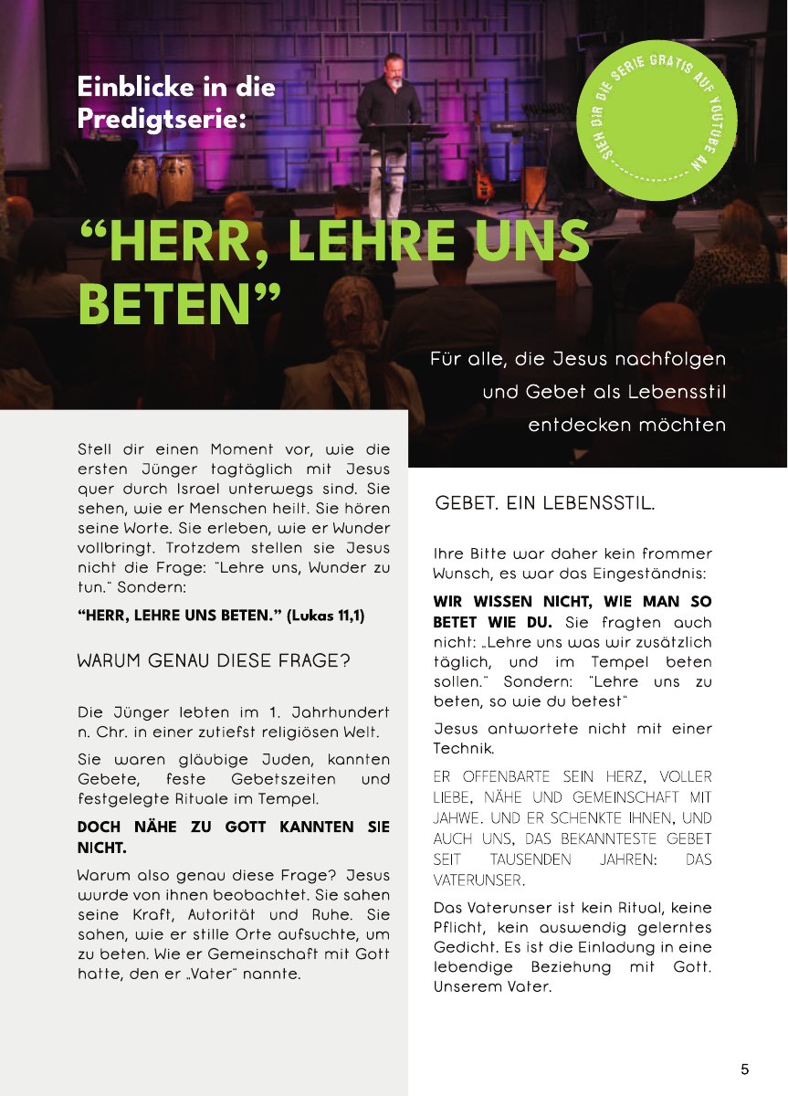 Einblicke in das OC Magazin